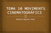 Tema 10 moviments cinematogràfiques