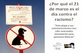 21 de marzo contra el racismo