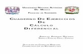 Cuaderno de ejercicios de cálculo diferencial