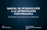 Manual de introducción a la antropología funcionalista