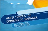 Habilidades administrativas de community manager