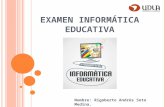 Examen informática educativa