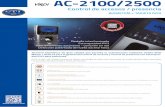 AC-2100 y AC-2500 terminal biométrico de huella dactilar y proximidad RFID