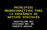 adaptacion.Principios neurocognitivos para la enseñanza de nativos digitales