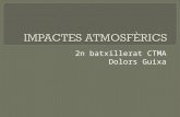 Impactes atmosfèrics