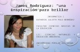 James Rodriguez "una inspiracion para brillar"