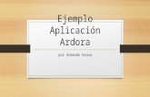 Ejemplo aplicación ardora2