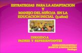 Estrategias para la adaptacion  y manejo a la educ inicial (padres)arreglado