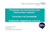 Programas de intervención para delincuentes violentos. José Romero-Urcelay