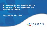 COP Notable: Presentación de ISAGEN, empresa de Energía (Medellín, Colombia)