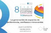 TCILatinAmerica15 La generación de espacios de pertenencia, confianza e innovación