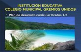 Plan de asignatura Colegio Gremios Unidos J.T.