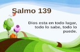 Dios todo lo sabe todo lo puede #2  salmo 139  ibe callao