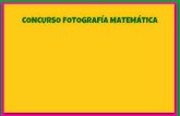 Ii concurso fotografía matemática.para slide share