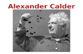 Biografia alexander calder
