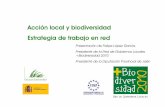 Acción Local y Biodiversidad, estrategia de trabajo en red