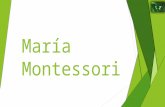 María montessori