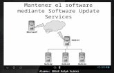 Mantener software mediante software update service