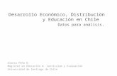 Desarrollo económico, distribución y educación