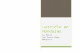 Suicidio en Honduras