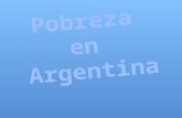 Pobreza En La Argentina