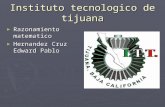 Instituto Tecnologico De Tijuana Mate