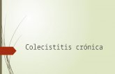 Colecistitis crónica