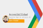 Accesibilidad: Nuestra App al alcance de todos