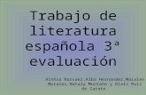 Trabajo Literatura española 3ª evaluación4