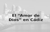 El "Amor de Dios" en Cádiz