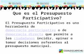 Gualeguaychú  - Presupuesto Participativo - 5º ENPP