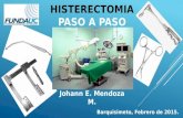 Histerectomia Paso por Paso