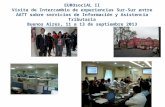 EUROsociAL II Visita de Intercambio de experiencias Sur-Sur entre AATT sobre servicios de Información y Asistencia Tributaria – Relatoría Ángeles Fernández AEAT