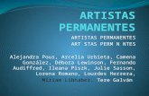 Artistas permanentes  (miriam libhaber)