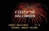 Fiesta de halloween 1ºA