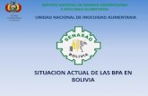 Zenón A. Quintanilla Escobar - “Situacion Actual De Las BPA En Bolivia”- Boas Práticas Agropecuárias e Produção Integrada - De 11 a 14 de novembro de 2014, em Foz do Iguaçu/PR.