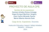 Presentación Proyecto Diplomado CPE - JVA