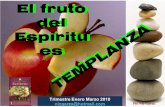 Escuela Sabatica # 10 El Fruto Del EspíRitu Es Templanza (Powerpoint) Pastor Nic Garza