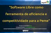 Software Libre como herramienta de eficiencia y competitividad para la PYME (en galego)