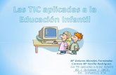 Las TIC aplicadas a la Educación Infantil