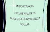 Importancia de los valores Lina Rivera