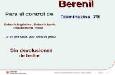 Berenil protocolo preventivo msd antiparasitarios finca productiva