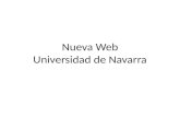 Nueva web universidad de navarra