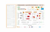 Plano de Panamá Gastronómica 2012 ATLAPA