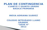 Plan de contingencia 2012