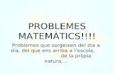 Problemes matemàtics 2!!!!
