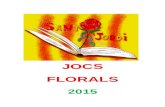 Jocs florals 2015 stma trinitat