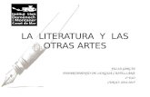 LA  LITERATURA  Y  LAS OTRAS ARTES 15'