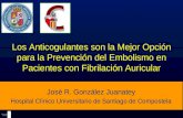Reunion Anual Madeira 2015 Los Anticogulantes son la Mejor Opción para la Prevención del Embolismo en Pacientes con Fibrilación Auricular