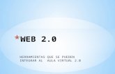 Web 2 herramientas